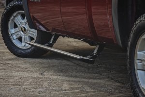 Chevrolet Silverado 2500 HD Power Running Boards - Rough Country - HT-Series, Double Cab - '15-'19